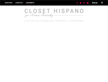 Tablet Screenshot of closethispano.com